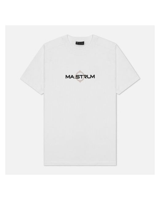 Ma.Strum футболка Logo Graphic Print Размер M