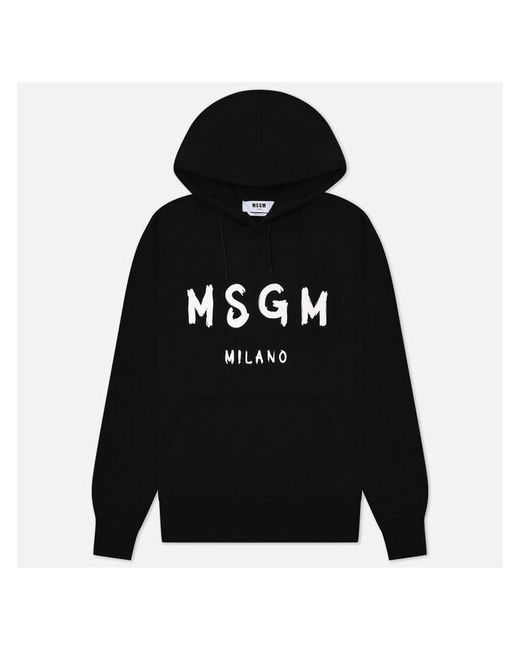 Msgm толстовка Milano Logo Brushed Hoodie Размер S
