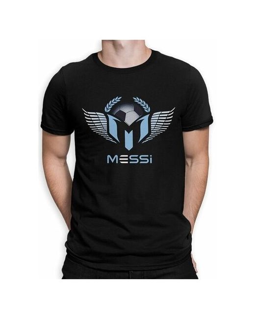 Dream Shirts Футболка Лионель Месси Lionel Messi Черная XS