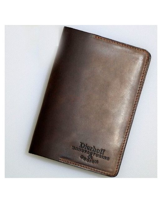 Dierhoff Мужская кожаная обложка для паспорта Д 6011-902