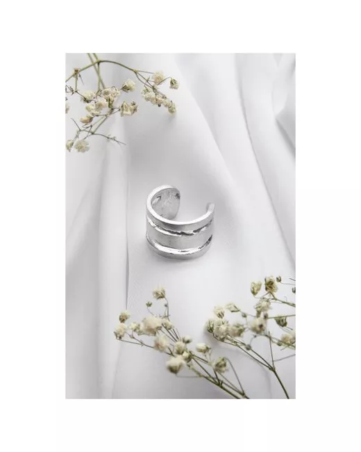 Vestopazzo Итальянское кольцо из алюминия серебряного цвета