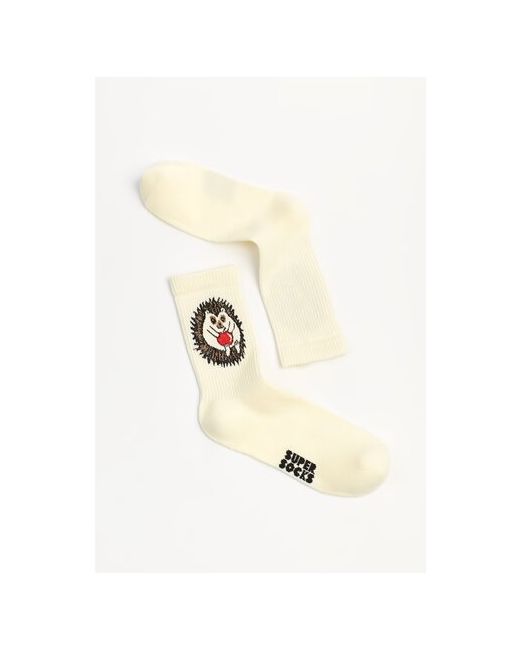 Super socks Носки с принтом Ёжик