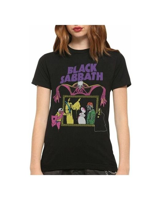 Dream Shirts Футболка DreamShirts Black Sabbath Хэви Метал Черная 2XL