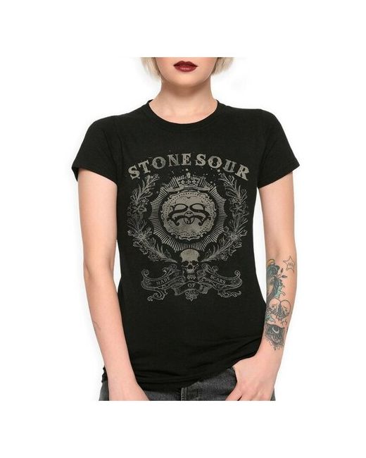 Dream Shirts Футболка с принтом Stone Sour Черная S