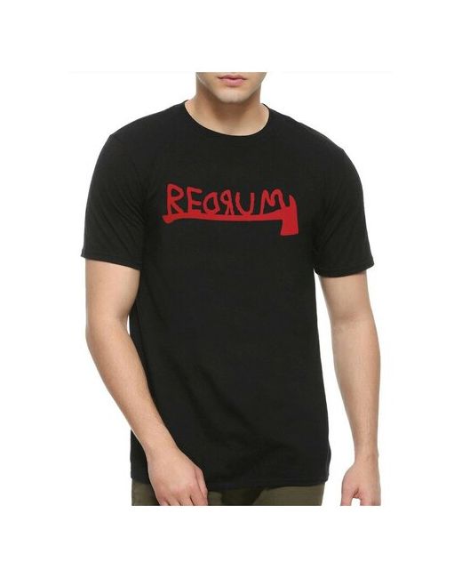 Dream Shirts Футболка с принтом Redrum Черная L