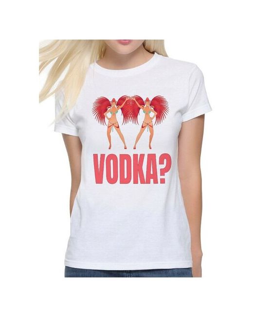 Dream Shirts Футболка с принтом Прикольная Водка Vodka 3XL