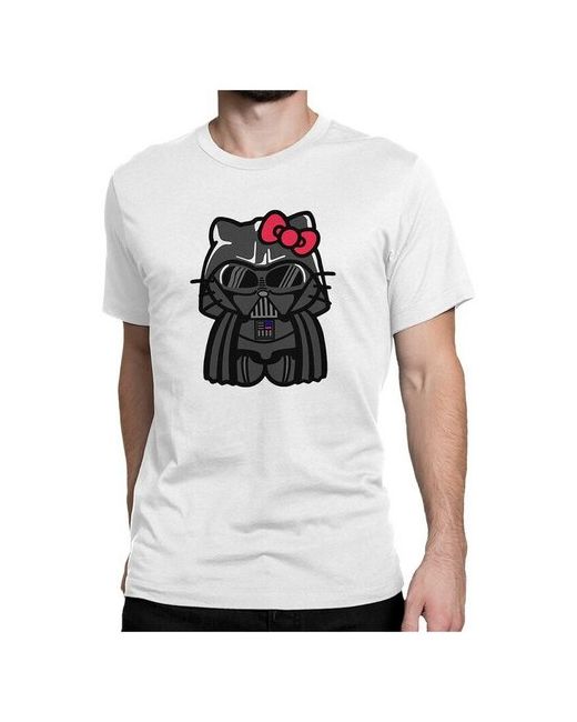 Dream Shirts Футболка с принтом Hello Vader Дарт Вейдер Черная 2XL