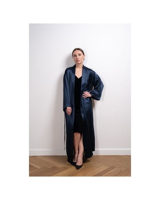 Egorova Yulia Халат-кимоно темно-синего цвета