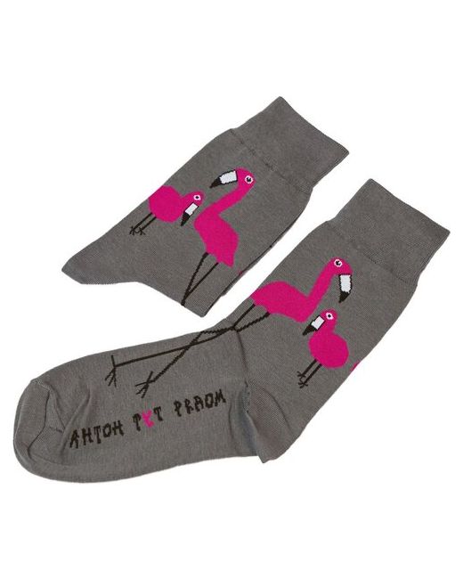 St. Friday Носки Socks все обожают розовых фламинго размер 38-41