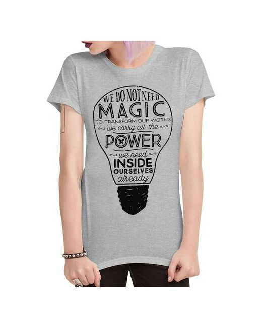 Dream Shirts Футболка с принтом Волшебство Магия надписью M