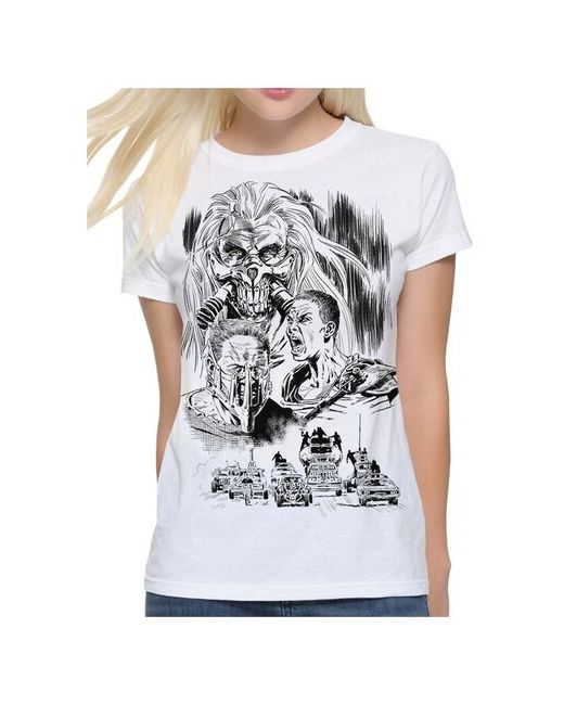 Dream Shirts Футболка с принтом Безумный Макс Mad Max 3XL