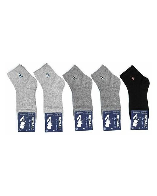 Pesail Комплект носков мужских с принтом 5 пар размер 42-46