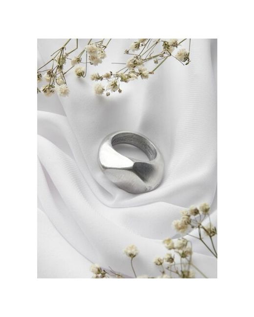 Vestopazzo Итальянское кольцо из алюминия серебряного цвета