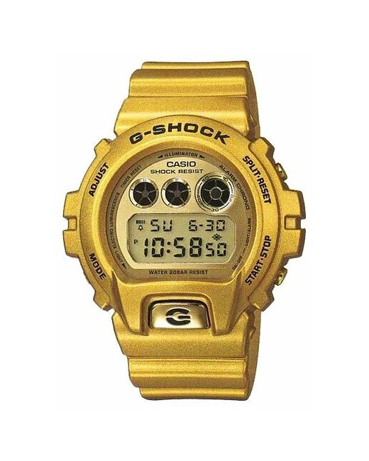 Casio Японские наручные часы G-SHOCK DW-6900GD-9E с хронографом