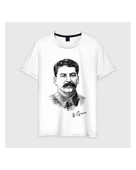 Uzcotton футболка хлопок Товарищ Сталин