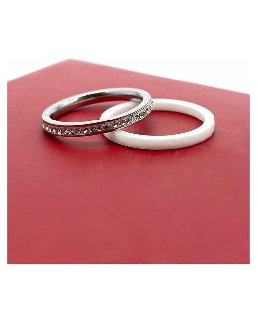 Lana Двойное керамическое кольцо 6мм