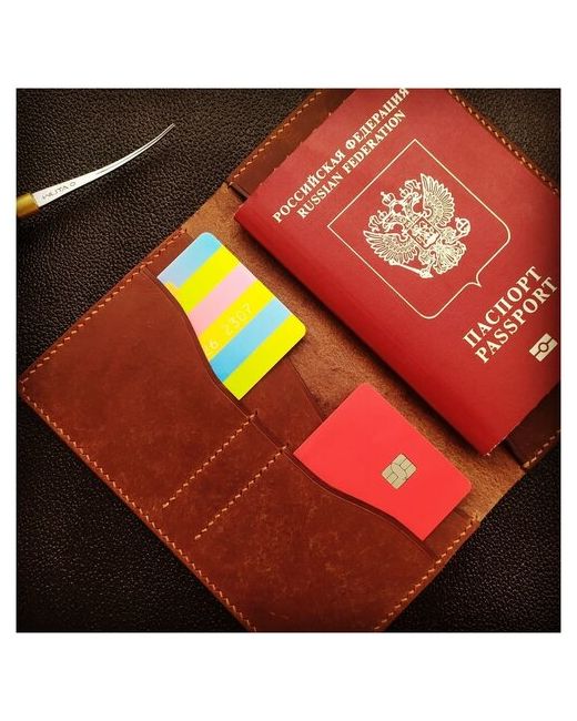 35leather Обложка для паспорта из натуральной кожи