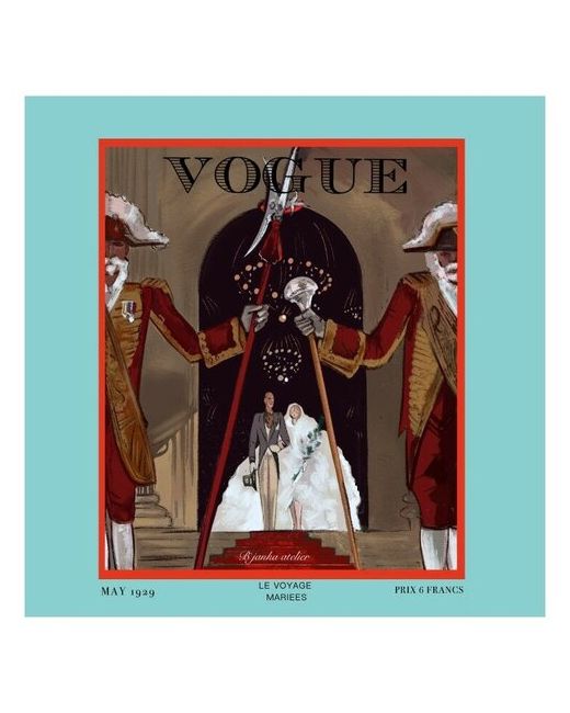 Bjanka silk Шелковый платок паше от Vogue May 1929