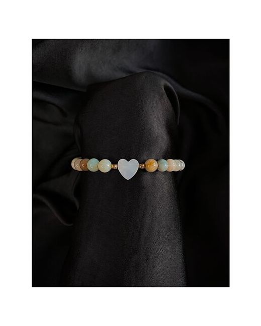 ANTARES|studio браслет в минималистичном стиле из натурального камня Pearl heart коллекция 2022-2023 Pinterest яшма