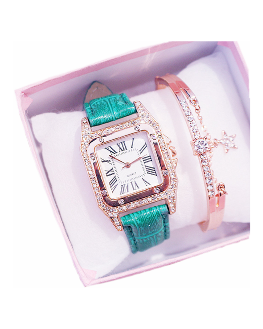 MyPads Молодежные часы и браслет M-155735 красивый романтический модный подарок молодой девушке любимой дочке подруге сестре одноклассниц...