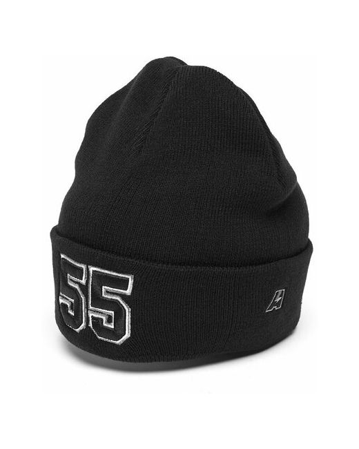 Atributika &amp; Club™ Шапка с номером 55 черная номерная шапка цифрами Пять отворотом атрибутика и клуб