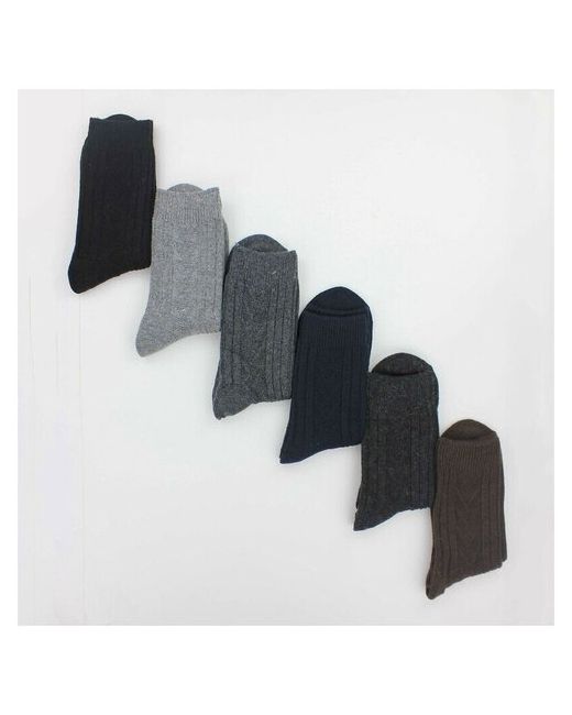 Ассорти Товаров Набор теплых носков для 12 пар из шерсти длинные разноцветные