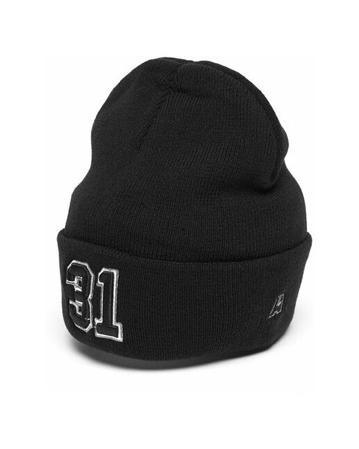 Atributika &amp; Club™ Шапка с номером 31 черная номерная шапка цифрами Три один отворотом атрибутика и клуб