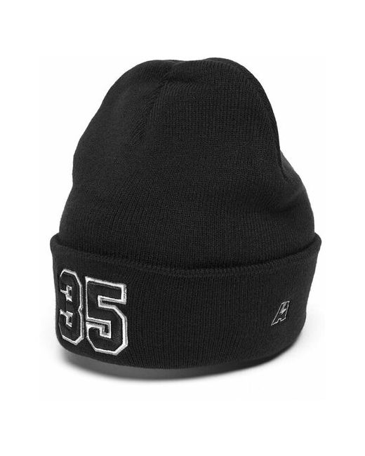Atributika &amp; Club™ Шапка с номером 35 черная номерная шапка цифрами Три пять отворотом атрибутика и клуб