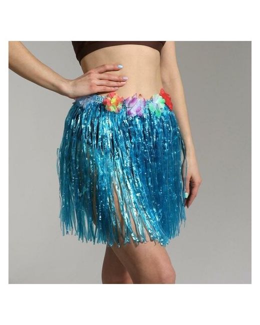 RecoM Гавайская юбка цветная 40 см микс