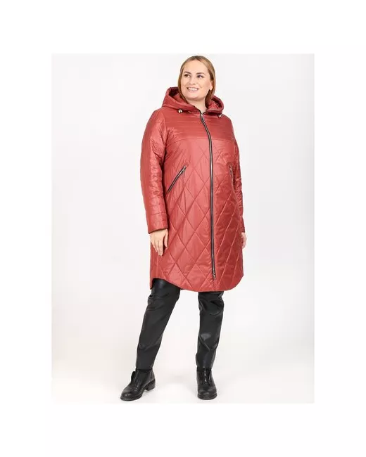 Karmel Style Пальто осеннее кармельстиль весеннее демисезонное стеганное пальто верхняя одежда больших размеров