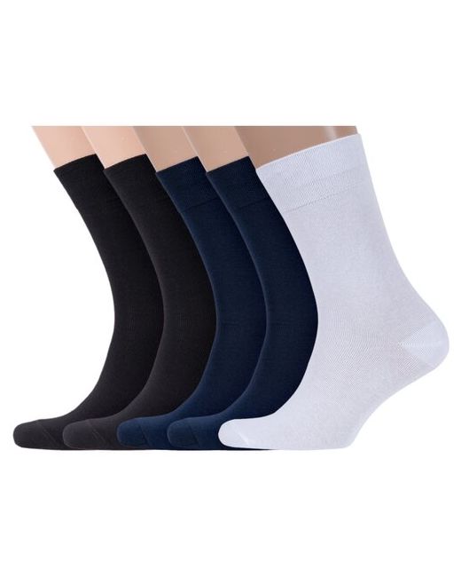 Virtuoso Комплект из 5 пар мужских носков микс 1 без этикеток размер 27 41-43