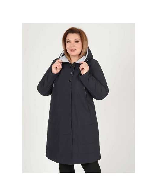 Karmel Style Пальто демисезонное кармельстиль стеганное осеннее весеннее больших размеров полупальто пальто с кулиской на подоле