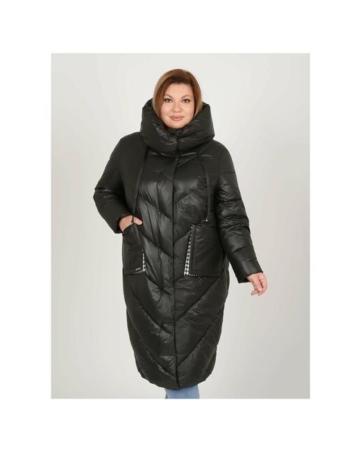 Karmel Style Пальто зимнее кармельстиль большие размеры стеганное пальто зима