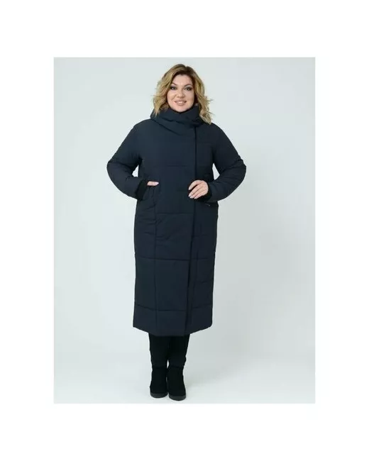 Karmel Style Пальто зимнее кармельстиль стеганное пальто больших размеров длинное