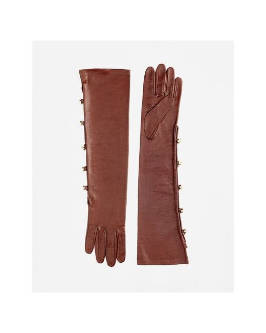 Borbonese Перчатки из натуральной кожи размер 7.5