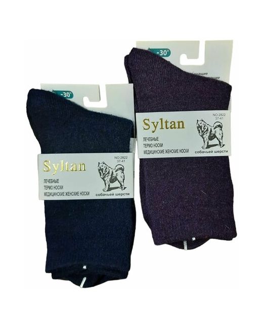 syltan Термоноски медицинские теплые лечебные носки из собачьей шерсти 37-41 рр 2 пары