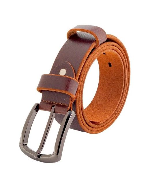 Premium Belt Ремень Belt Premium из мягкой натуральной кожи шириной 38 мм с классической пряжкой и длиной 120 см арт. 3503