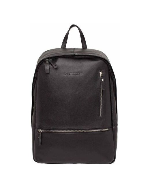 Lakestone кожаный рюкзак Adams Black 918302/BL