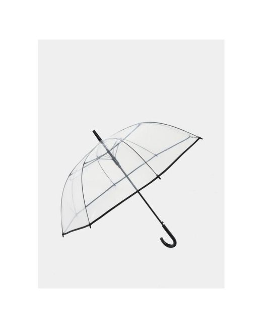 Style Зонт-трость Прозрачный с глубоким куполом диаметр 92 см кант