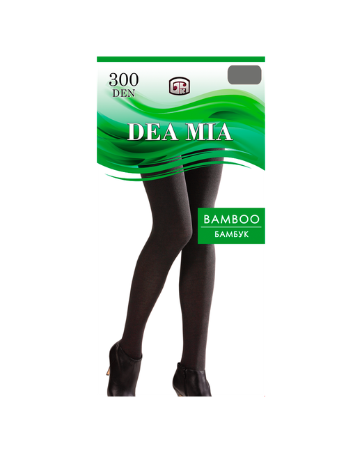 Dea Mia теплые колготки Bamboo 300 р. черные