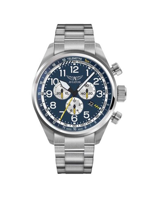 Aviator Швейцарские наручные часы V.2.25.0.170.5 с хронографом