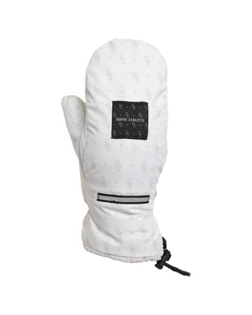 Bonus Gloves Варежки Block White Full Print USS