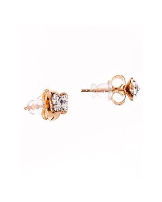 Xuping Jewelry Бижутерия Advanced Crystal серьги золотистые пирсинг уха бабочки