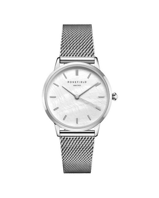 Rosefield Американские наручные часы с минеральным стеклом Pearl Edit RMSMS-R08 гарантией