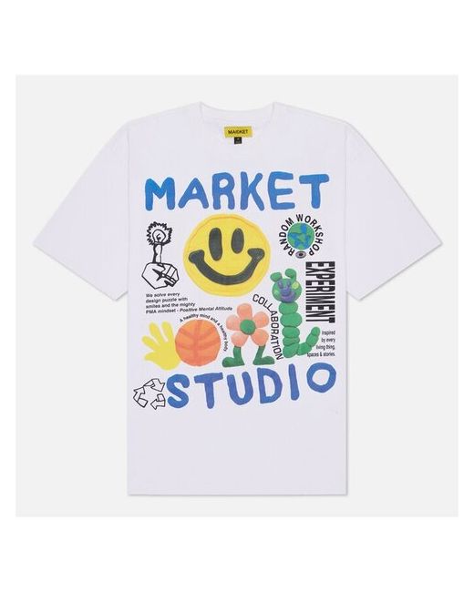 Market футболка Smiley Collage Размер L