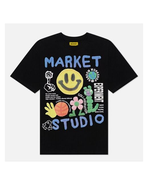 Market футболка Smiley Collage Размер S