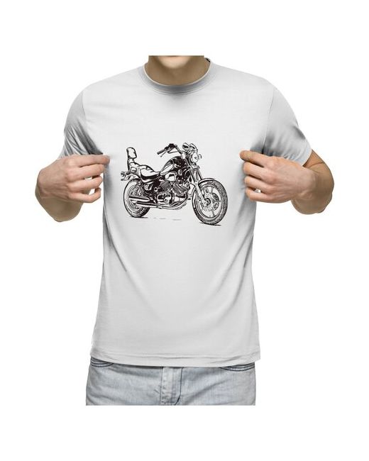 US Basic футболка Мотоцикл yamaha 2XL