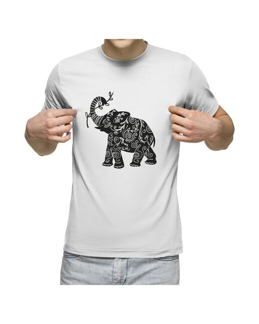 US Basic футболка Слон стилизация L