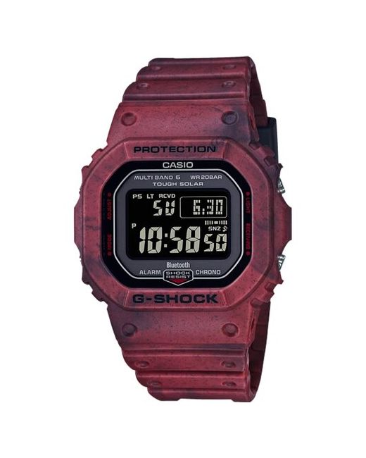 Casio Противоударные японские часы G-Shock GW-B5600SL-4D на солнечной батарее с гарантией