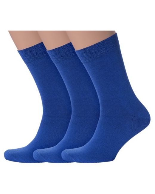 Нева-Сокс Комплект из 3 пар мужских носков без фабричных этикеток размер 31 45-47